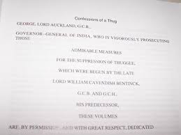 Confessions of A Thug by Philip Meadows ...