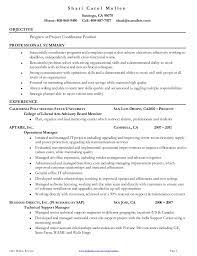 Use professionally written and formatted resume samples that will get you the job you want. Project Coordinator Resume