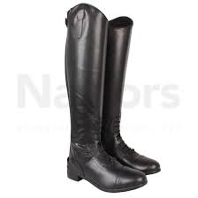 Saxon Ladies Syntovia Field Boots Black