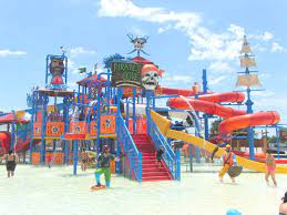 Water Activity Play System The Pirates Cove Our Installation In One Of The Water Park In Usa Pirates Cove Jellystone Park Cove