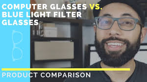 It offers the largest field of view to the wearer and eases the amount of accommodation needed to keep things in focus at the distance of the computer screen. Computer Glasses Vs Blue Light Filter Glasses What S The Difference Youtube