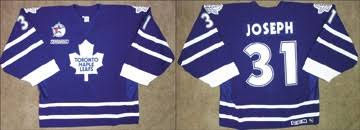 Some of these game worn jerseys might be available for trade. 1999 00 Curtis Joseph Toronto Maple Leafs Game Worn Jersey