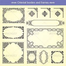 Oriental Asian Borders And Frames Borders And Frames Asian Frames Frames And Borders