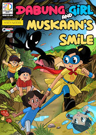 Buy Dabung Girl and Muskaan's Smile: Superhero comic book for kids on child  protection ( English graphic novel for children ) Online at desertcartINDIA
