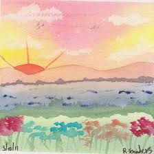 Watercolour Sunset 2 Gifts In My Shop Art Artist Watercolor Gift Giftideas Drawing Shopmycloset Shopping Shopnow S Watercolor Sunset Watercolor Art