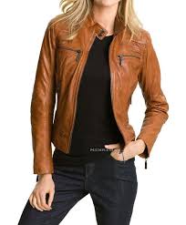 Brown Leather Jacket For Women Kadininmodasi Org Leather Jacket Women Brown Leather Jacket Outfits Jackets For Women