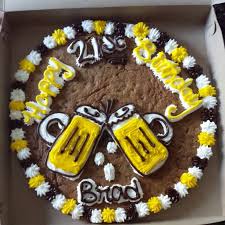21st Birthday Cookie Cake Ideas 21st Birthday Cookie Cake Cookie Cake Cookie Cake Birthday Birthday Cookies