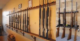 Hang the gun rack (from wall studs) and display. How To Mount Your Guns On The Wall Displaying Guns At Home 101 Gun Magnet World
