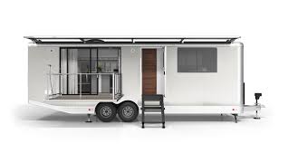 Travel trailer rv with washer and dryer. Luxury Travel Trailer Is Like An Ultra Modern Airstream Curbed