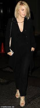 Hotforblonde devoted to the only hair colour that matters: Date Night Julianne Hough Is Hot To Trot In All Black Ensemble As She Enjoys A Romantic Dinner With Ryan Seacrest Julianne Hough Style Julianne Hough Celebrity Street Style