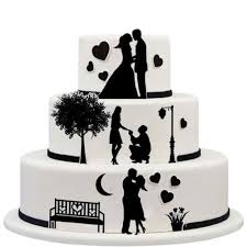 Die tortenaufleger sind einzeln verpackt, so kann dem guten stück nichts passieren. Tortenaufleger Kuchen Tattoo Hochzeit Zuckerpapier24 De