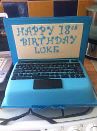 Today we decorate a cake in the form of pc. Laptop Cake Computer Cake Boy Birthday Cake Fondant Cakes