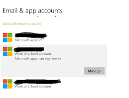 All the features that require a microsoft account in windows 10. Remove Office 365 Account From Local Computer Microsoft Community