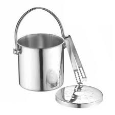 A wide variety of led ice bucket options are available to you, such as plastic, crystal. Elen Stainless Steel Ice Bucket Ice Cube Container 2l Champagne Beverage Bucket With Tongs Strainer Shopee Malaysia