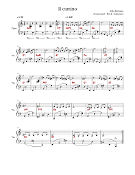 Il camino Sheet music for Piano (Piano Duo)