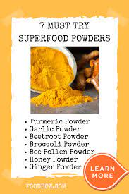 11 Best Nutrient Rich Superfoods For Energy And Vitality Superfood Powder Superfood Nutrition Recipes