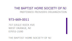 Check spelling or type a new query. 1164566410 Npi Number The Baptist Home Society Of Nj West Orange Nj Npi Registry Medical Coding Library Www Hipaaspace Com C 2021