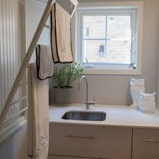 Concealed Laundry In Small Bathroom Design Ideas Pictures Remodel And Decor Perfect Laundry Room Laundry Room Design Laundry Room Drying Rack