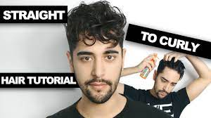 Maybe you would like to learn more about one of these? Straight To Curly Hair How To Get Curly Hair Men S Hair Tutorial James Welsh Youtube