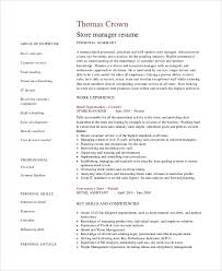 Put your best foot forward with this clean, simple resume template. Free 8 Sample Retail Manager Resume Templates In Pdf Ms Word