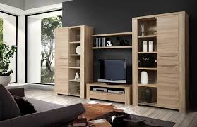 Wohnzimmerwand wohnwand ruma 01 farbe sonoma eiche weiss abmessungen 178 x 170 x 42 cm b x h x t wohnzimmermobel turen 1 hohe cm 170 lange tiefe cm 42 breite. Wohnwand Anbauwand 5 Teilig Mit Tv Lowboard Sonoma Eiche 365cm Neu Wohnwande Wohnzimmer Fu4life De