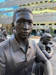 Local artist Nick Bayer, City of OKC officials and the Oklahoma City  Convention Center celebrated the newest addition in the City's public art  collection last night. Rightfully titled, “Howdy,” the 17-by-20-foot mural