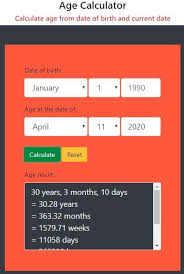 Date Of Birth Age Calculator Using Javascript Beginner Learn Javascript Coding Learn Computer Coding
