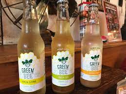 Ingredients of green tea soda Green Bee Honey Soda Green Tea