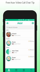 نجد أن ازار مهكر يمكنك من التواصل الاجتماعي مع أشخاص من جميع أنحاء العالم سواء من الدول العربية، أو الأجنبية بكل سهولة ويسر. Free Azar Video Call Chat Tip For Android Apk Download
