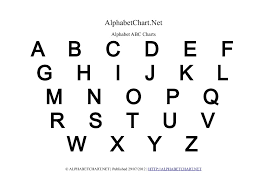 After all, lower case letters are always my preferred method for teaching the abcs. Uppercase Alphabet Charts In Pdf Normal Bold Italic Alphabet Chart Net