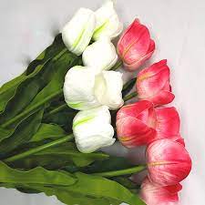 Delicately hand made like a real rose. China Factory Wholesale Cheap Real Touch Artificial Flowers Pu Artificial Tulip For Home Wedding Party Decoration China Artificial Flowers And Silk Flowers Price