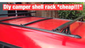 20 diy rack ideas added for inspirations. Diy Camper Shell Rack Youtube