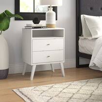 A round up of affordable mid century modern nightstands all under $200, the perfect addition to any modern master bedroom design! Mid Century Modern Nightstands You Ll Love In 2021 Wayfair