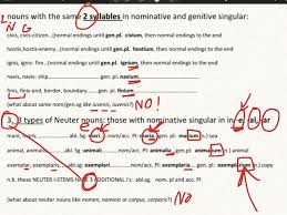 3rd Declension I Stem Nouns Latin Latin Grammar Showme