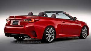 First Look 2015 Lexus Rc Convertible Lexus Lexus Convertible Red Convertible