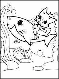 Unique baby shark coloring page 1. Baby Shark Coloring Game 8