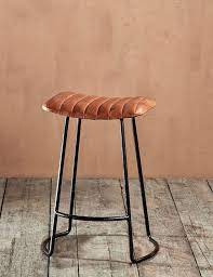 Check spelling or type a new query. Narwana Ribbed Leather Stool Small Lillian Daph