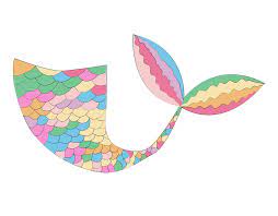 Glitter, gold, tail, rainbow, mermaid, tails, tops png clipart. Rainbow Mermaid Tail 2 Clipart World