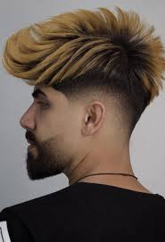While you can always opt for the traditional version with tapered sides and short hair parted to the side, we recommend the modern side part fade. Colored Hair Fade Haircut For Boys Mens Hairstyle 2020