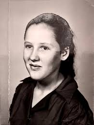 1957 Neely School Photo of Louvenia Thurston