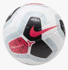 Realistic leather soccer ball red blue. New Premier League Ball 2019 20 Hd Png Download Kindpng