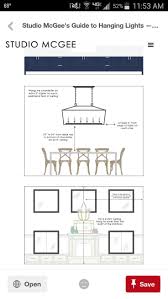 Studio Mcgee Guide How To Choose Light Fixture How High To Hang Light Fixture In Din In 2020 Hanging Light Fixtures Dining Room Table Light Dining Room Light Fixtures