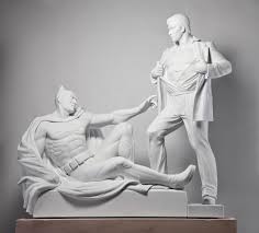 Mauro Perucchetti Models Modern Heroes After Famous Sculptures Hi Fructose Magazine While rodin did not set out to rebel against the past, he created a new way of building his works.