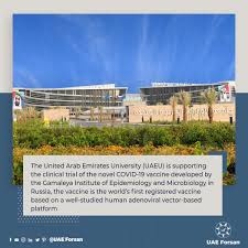 Check spelling or type a new query. Uae Forsan On Twitter The United Arab Emirates University Uaeu Is Supporting The Clinical Trial Of The Novel Covid19 Vaccine Uaeu News