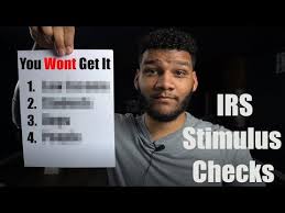 15 Irs Economic Stimulus Checks List Of People That Won T Get It April 13th 2020 Stimulus Package Youtube In 2020 Irs Checklist How To Get