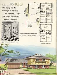 Town Country Ranch Homes House Plans With Pictures Vintage House Plans Mountain House Plans