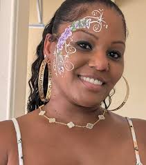 Free face painting at Fountain Park