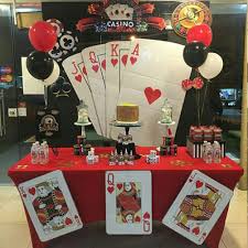 Casino theme ideas and party decor inspiration. Las Vegas Theme Party Decorations Casino Birthday Party Casino Party Decorations Casino Birthday