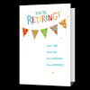When you add your own personal message to a retirement card, it's a golden opportunity to emphasize the positives and make your recipient feel good about both past and future. 3