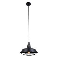 Damon 1 Light Matte Black Pendant Black Pendant Light Globe Electric Pendant Light